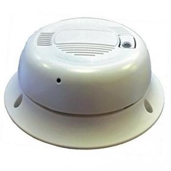 Detector de humo Covert cámara en color 420TVL lente estenopeica DC12 V con alarma con audio