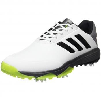 adidas Adipower Bounce Wd, Zapatos de Golf Hombre, Blanco/Negro/Lima, 40