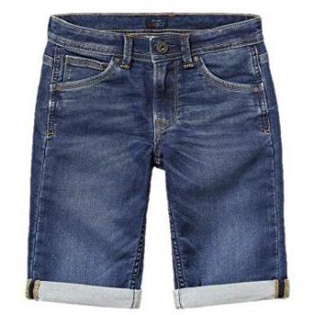 Pepe Jeans- PANTALÓN Corto PB800524GK9 Regular CASHED Short 000DENIM - PANTALÓN Corto NIÑO