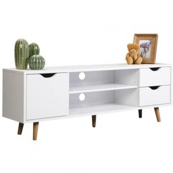 Mueble de TV Fiano en color blanco 120x41x28 CM