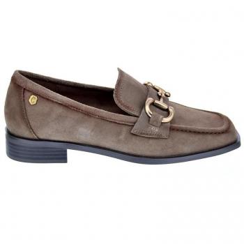 Mocasines de Mujer Carmela Serraje 16123302 Color Taupe