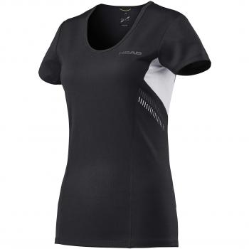Head Cabeza Club de Mujeres de técnica Shirt, Mujer, Color Negro, tamaño L