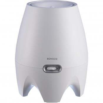 Boneco E2441A - Humidificador y difusor ultra-silencioso antibacteriano, 220 g/h, 20 W, 40 m², color blanco