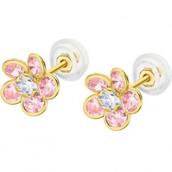 Pendientes Time Road LG00281 de Oro 9K para Mujer