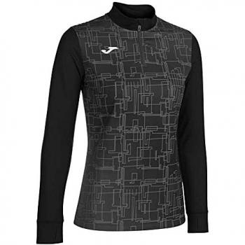 Joma Elite VIII Women's Black 1/2 Zip Sweatshirt