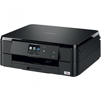 Brother DCPJ562DW - Impresora Multifunción de Tinta con WiFi, Duplex, Escáner 1200x2400PPP, Pantalla Táctil y Cartuchos Independientes