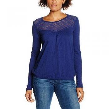 Roxy Carried Aweigh - Top de manga larga para mujer, color azul , talla XS
