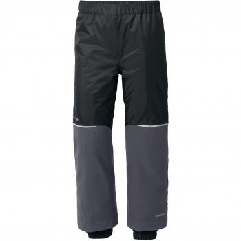 VAUDE Escape Padded Pants II – Pantalones largos, otoño/invierno, infantil, color Negro - negro, tamaño 3 años