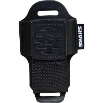 Gator Cases Shure Premium Leather Pouch for Wireless Bodypack Transmitter Black