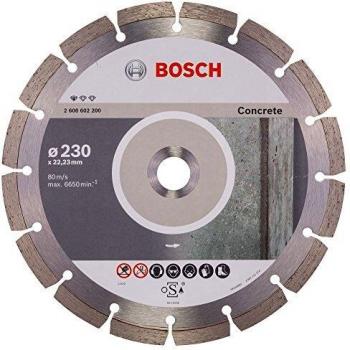Bosch Professional 2608602200 Standard for Concrete Diamond Cutting disc, Silver/Grey, 230 mm