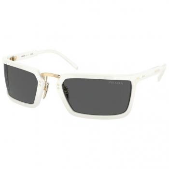 Prada PR A11S 4615S0 Men's Sunglasses White Size 62