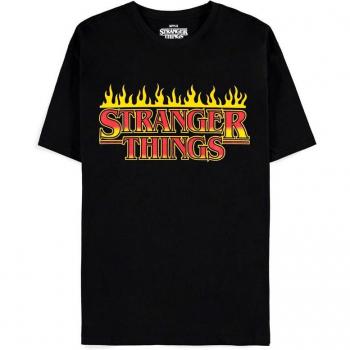 Camiseta DIFUZED Stranger Things Fire Logo Talla L