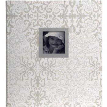 Exacompta Cachemire - Álbum foto encuadernado, 29 x 32 cm, color blanco