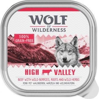 Wolf of Wilderness Adult 12 x 300 g - Pack Ahorro - Great Desert, con pavo; Wolf of Wilderness Adult 6 x 800 g - High Valley - Vaca; Pack Ahorro: Wolf of Wilderness Adult 24 x