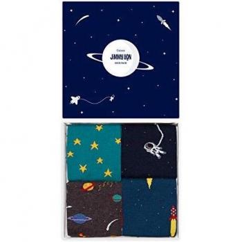 Jimmy Lion Packs de Calcetines Galaxy Pack para Hombre y Mujer Talla 41-46. Calcetines fabricados en Europa con materiales de primera calidad.