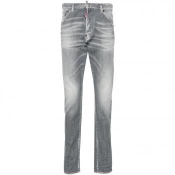 Dsquared2 Men's Cool Guy Slim-fit Denim Jeans in Grey | Size 50 | S74LB1544S30260852