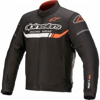 Alpinestars T-SP S Ignition Waterproof Motorcycle Jacket - Black/White/Red 3XL