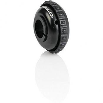 Xlc Dd-m17 Timbre Giratorio para Bicicleta, Unisex Adulto, Negro, 53 mm