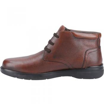 Malcolm Classic Brown Leather Men's Boots