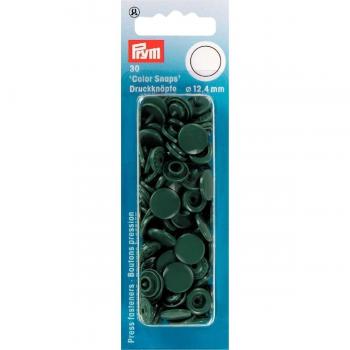 Bot.pres.ColorSnaps Ø12,4 verde osc.