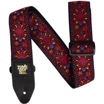 Ernie Ball Crimson Royal Bloom Jacquard Guitar/Bass Strap
