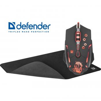 Defender Killer GM-170L - Ratón Gaming 3200DPI Negro