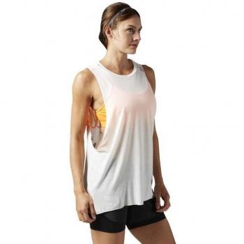 Reebok Lm Combat Muscle Tee Camiseta, Mujer, Negro
