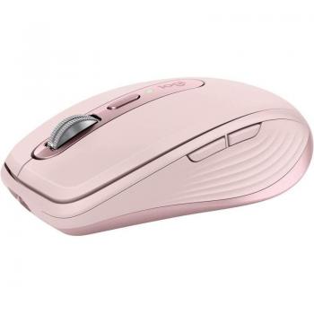 Logitech MX Anywhere 3S Ratón Inalámbrico Bluetooth Compacto Silencioso 8000 DPI Rosa