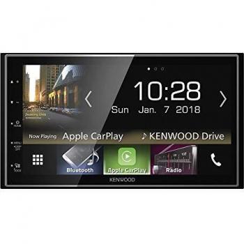 KENWOOD DMX7018BTS Navegador Multimedia para el Coche | Pantalla Tactil de 6,8 con Bluetooth para Todo Tipo de Smartphones, Compatible con Apple Carplay, Android Auto.