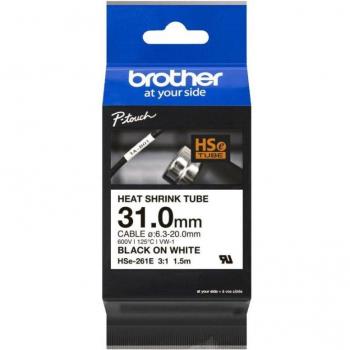 Brother HSe-261E cinta para impresora Negro