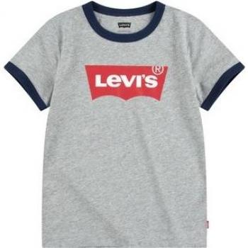 Camiseta Levis Niñ@ Gris - Corte Clásico - Algodón