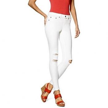 Hue LEGGING RIPPED KNEE DENIM
