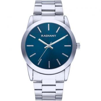 Radiant - Reloj Basics 42 RA605203 de acero y correa plateada/gris