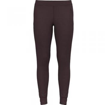 Mallas Largas Odlo Natural Merino 200 para Mujer, Color Marrón Mate, Talla L