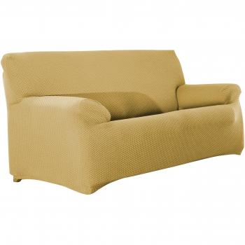 Eysa Sucre Funda de sofá de 3 plazas, Tela, Beige, 37 x 17 x 29 cm