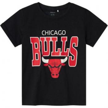 Camiseta Name It NKMMADS NBA Box Noos OUS Negro Niño