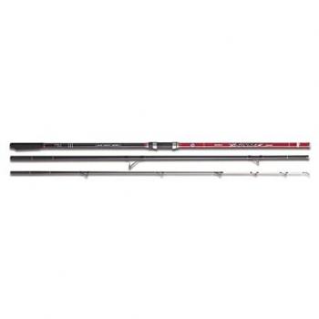 Caña de Surfcasting Akami Sunset 420H - Longitud: 4.20 m, Potencia: 100-200 g, Material: carbono, Acción: rápida, Sección: 2 partes, Anillas: SIC,