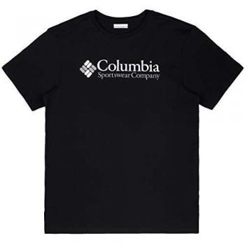 Columbia Men T-Shirt North Cascades, Talla:M, Color:Black 010