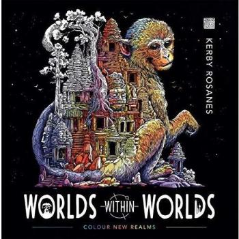 Mundos Dentro de Mundos: Nuevos Reinos para Colorear (Libro de Colorear)