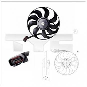 Ventilador de refrigeración del motor TYC 837-0022