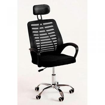 Silla de Escritorio Kontor - Color Negro, Ergonomía y Diseño Moderno