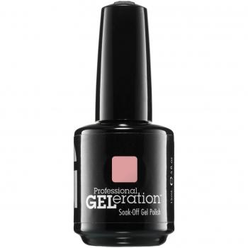 Jessica Cosmetics GELeration Rebel Rose - Esmalte de uñas en gel semi-permanente, 15 ml, tono Rebel Rose
