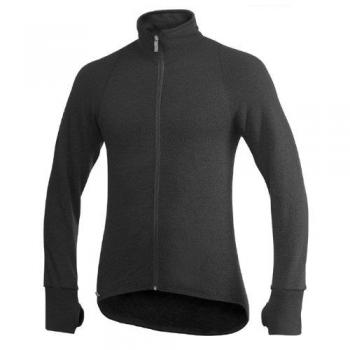 Chaqueta de Merino Full Zip 600 Negra