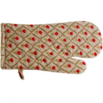 Com Amsterdam 4562 manopla con térmico y forro interior, tulipe de colour rojo