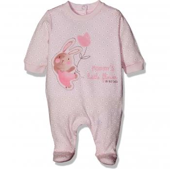 CHICCO - frühchen Pelele bebé niña con pie mommys Little Flower en color rosa Rosa 44