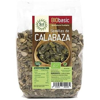 Solnatural Semillas De Calabaza Bio 500 G 100 g