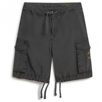 Pantalones Cortos Cargo Parachute Light Superdry para Hombre en Gris Oscuro - Talla 30