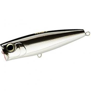 Yo-Zuri R1152-CSBL Hydro Popper Floating Lure, Black Silver by Yo-Zuri