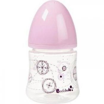 Badabulle botella de 150 ml Chica del rosa del polvo