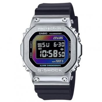 Reloj Casio G-Shock GM-5600RW-1ER para Hombre, Digital, Retro, Resina, Calendario, Negro/Regenbow